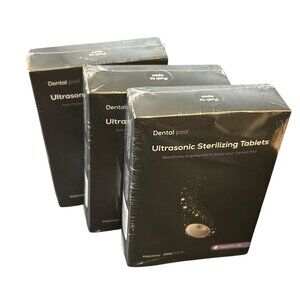3 Packs of 30 Dental Pod Sterilizing Tablets - BBD October 2026
